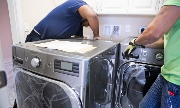 how to move a washer and dryer